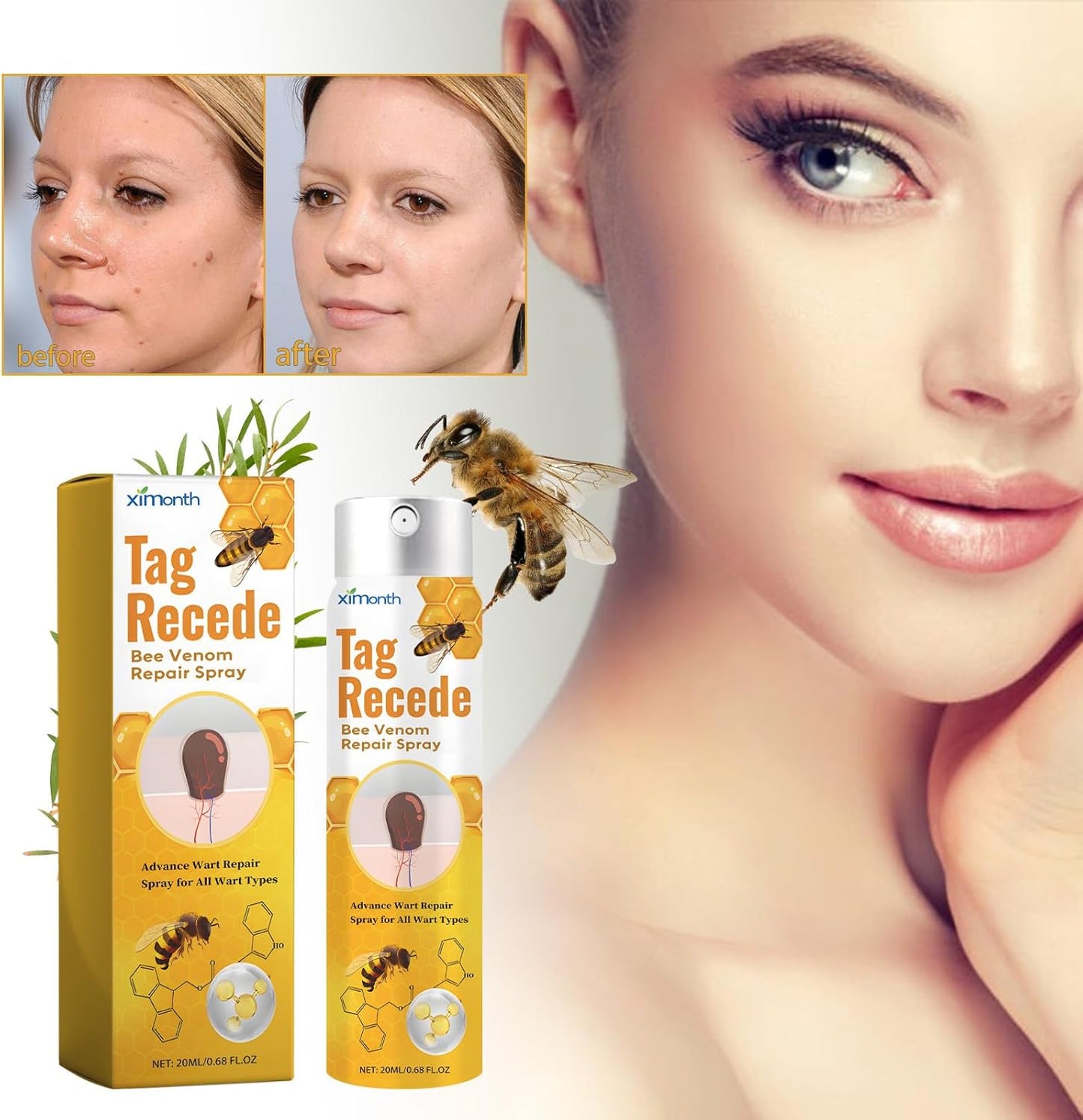 Tag Recede Bee Ven